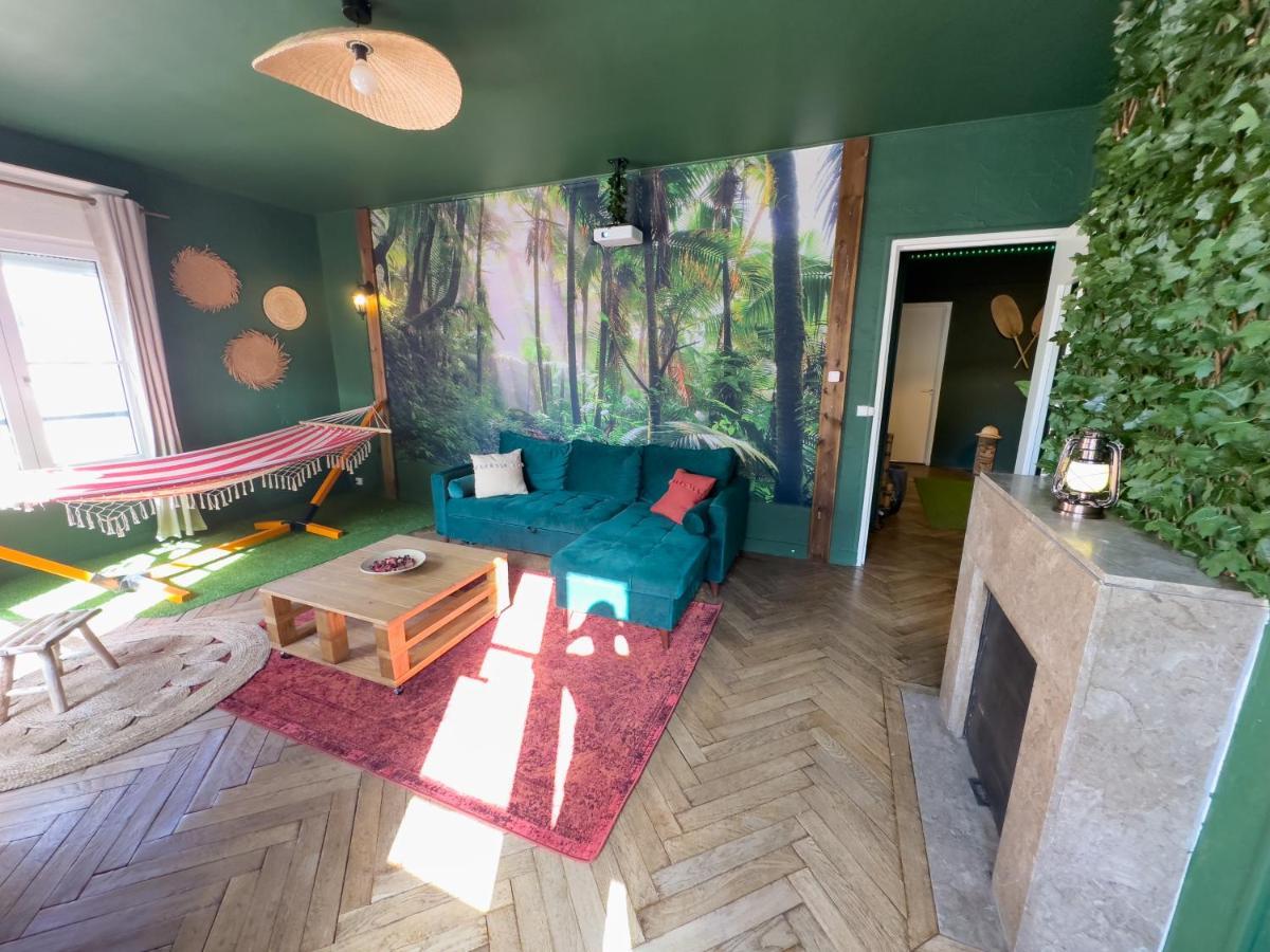 Jungle Urbain- Sauna - Cine - Hamac - Hyper Centre 아미앵 외부 사진